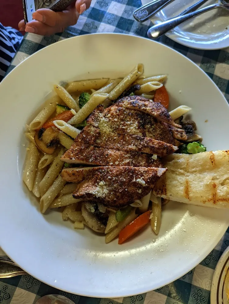 Blackened Chicken Primavera